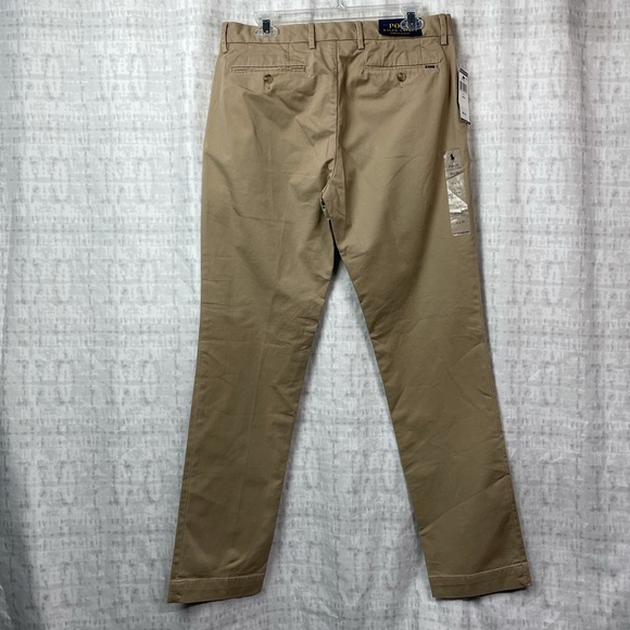 NWT Polo Ralph Lauren Stretch Slim Fit Chino Pants - Picture 4 of 5
